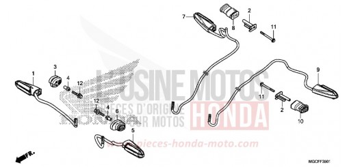 BLINKER (CB1100NA/NAD) CB1100NAK de 2019